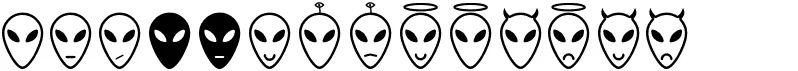 Alien Faces ST