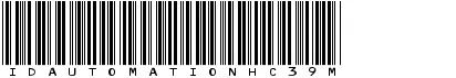 IDAutomationHC39M