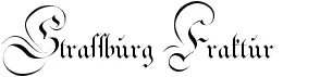 Strassburg Fraktur