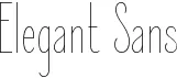 Elegant Sans