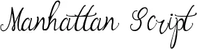 Manhattan Script