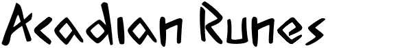 Acadian Runes