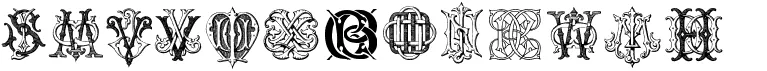 Intellecta Monograms Random Samples Three