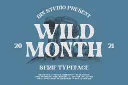 Wild Month Font