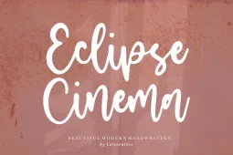 Eclipse Cinema Font