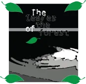 the leaves of the forest Font