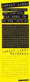 Impact Label Font