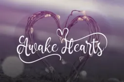 a Awake Hearts Font