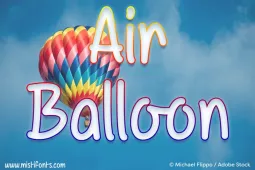 Mf Air Balloon Font