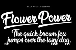 Flower Power Font
