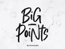 Big Points Font