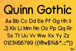 Quinn Gothic (Old Version) Font