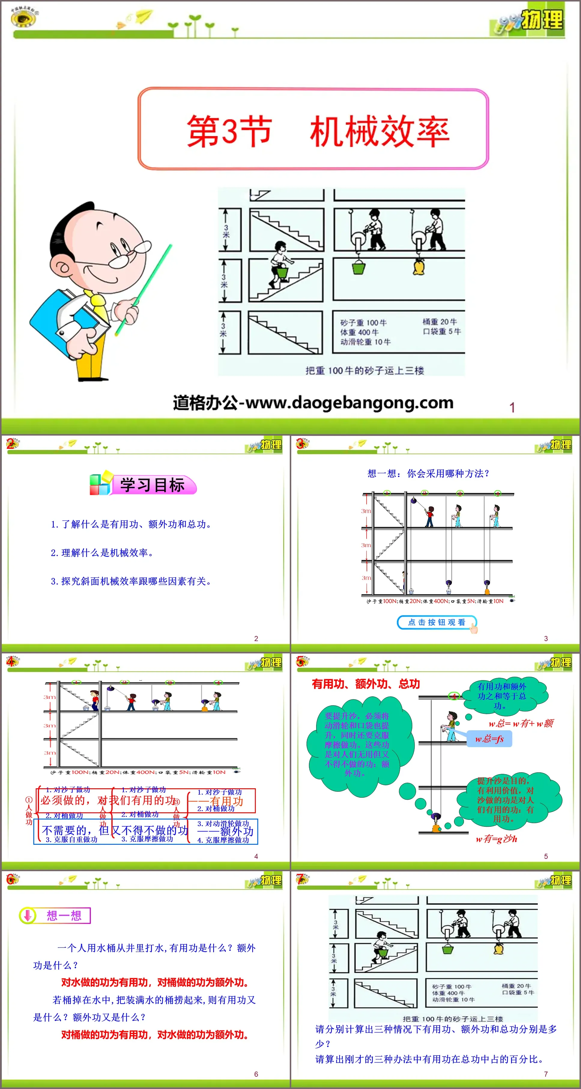 《机械效率》简单机械PPT课件2
