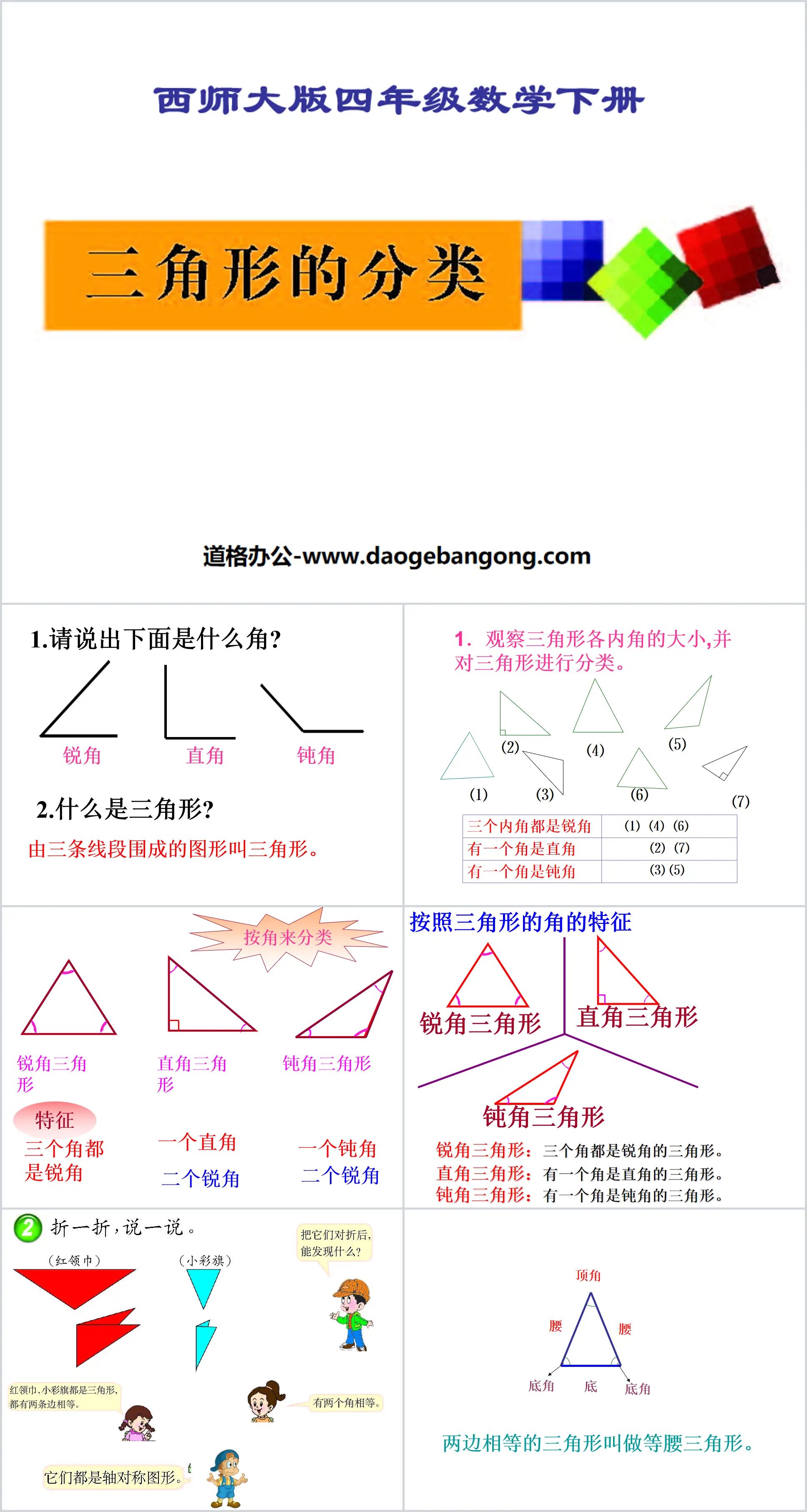 《三角形的分类》三角形PPT课件3
