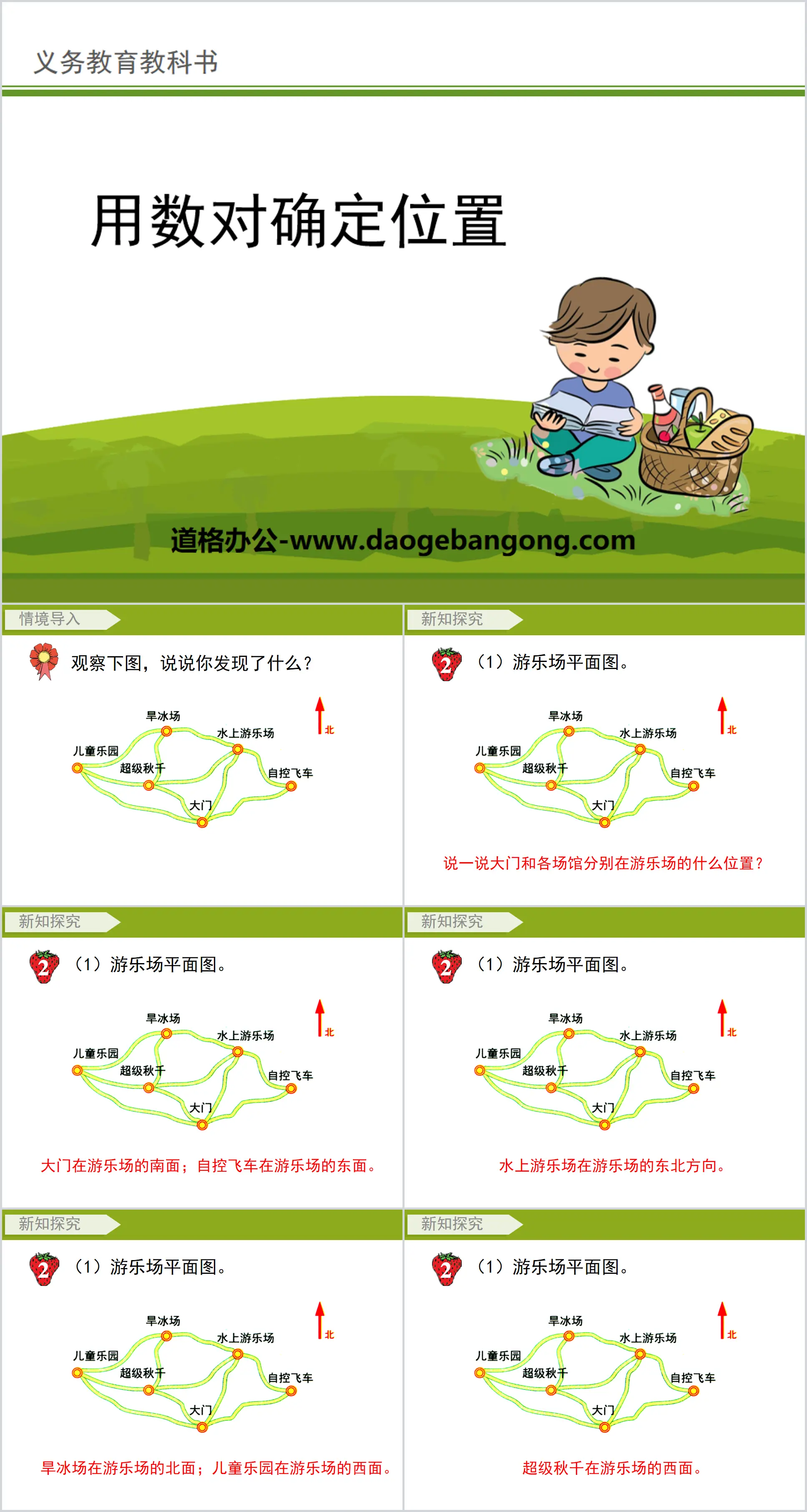 《用數對確定位置》PPT