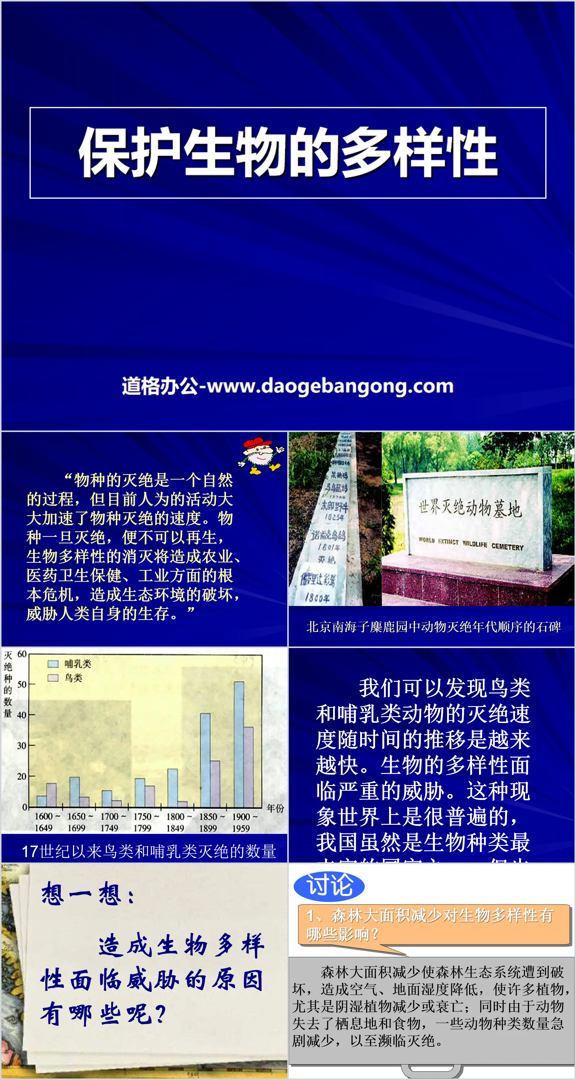 《保护生物的多样性》PPT课件7
