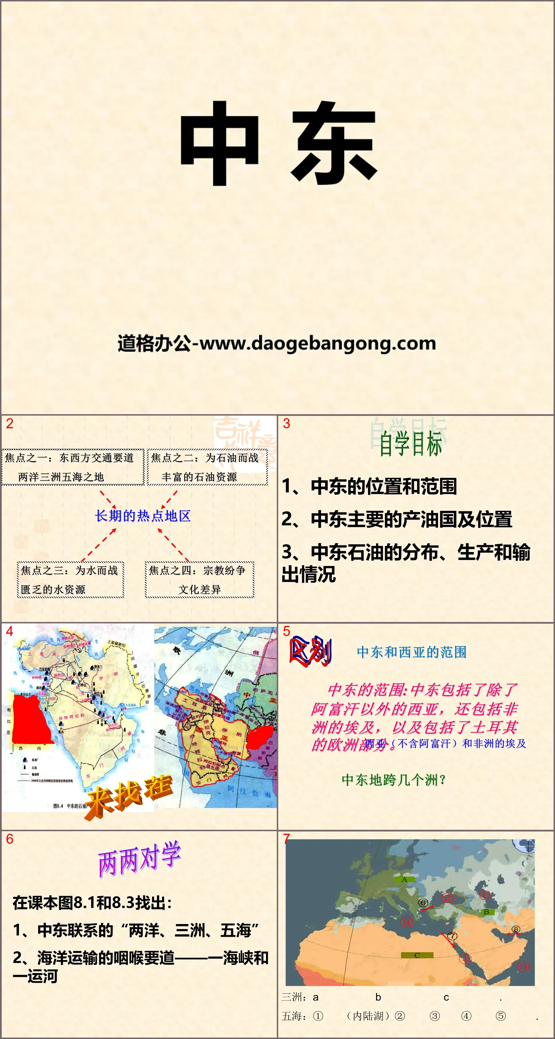 《中東》PPT