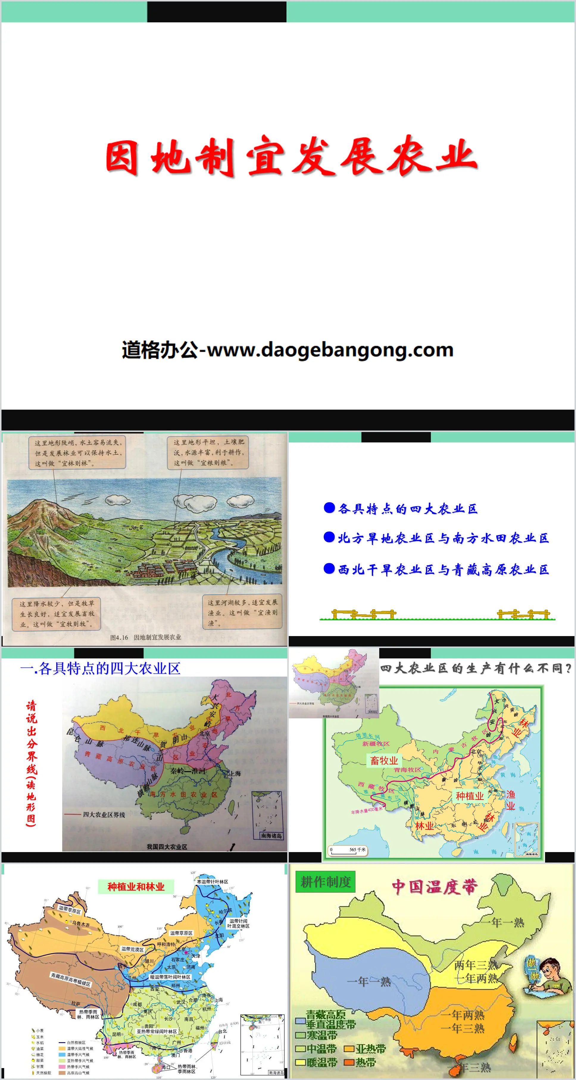 《因地制宜发展农业》PPT下载
