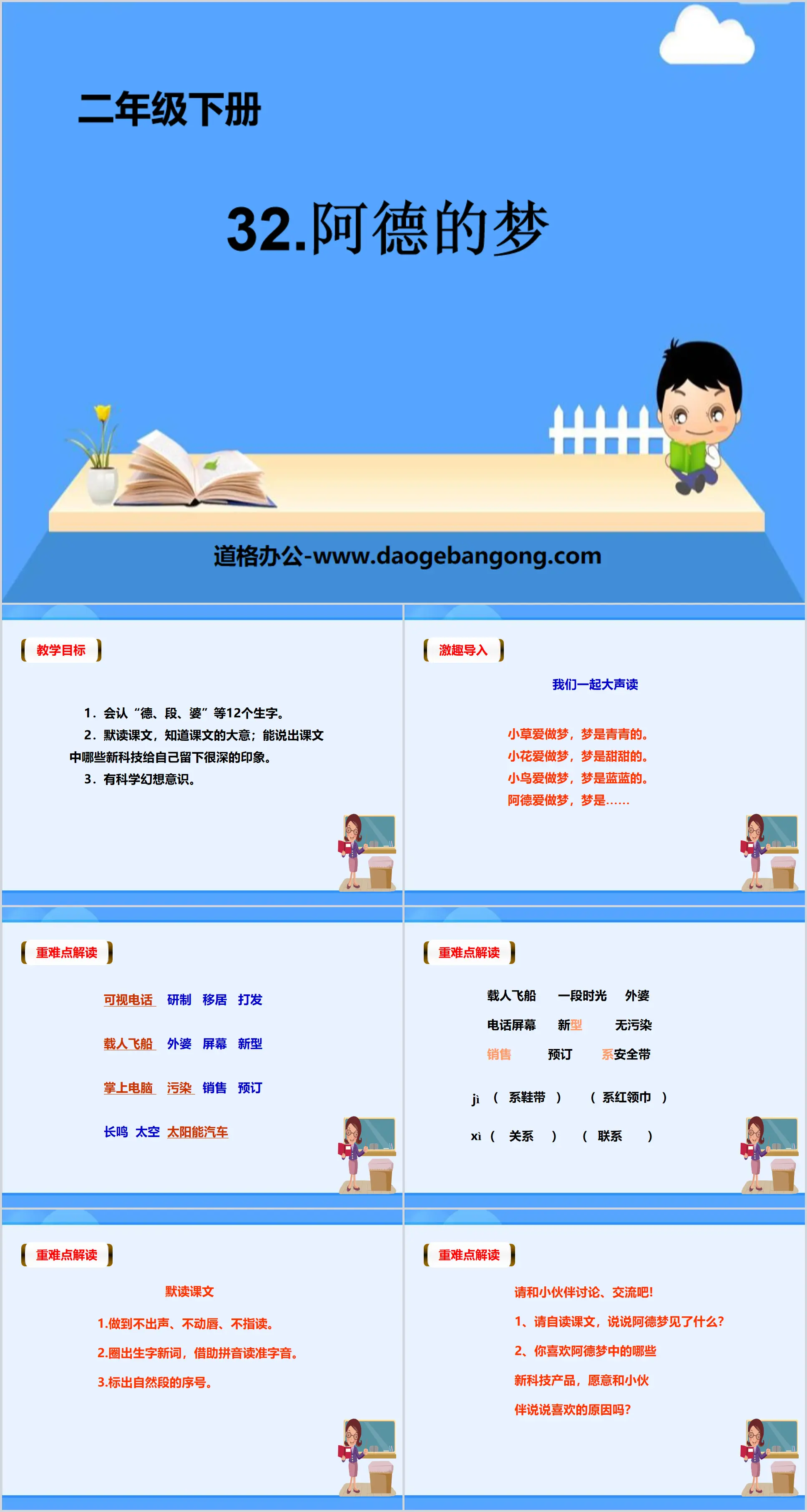 《阿德的梦》PPT课件6
