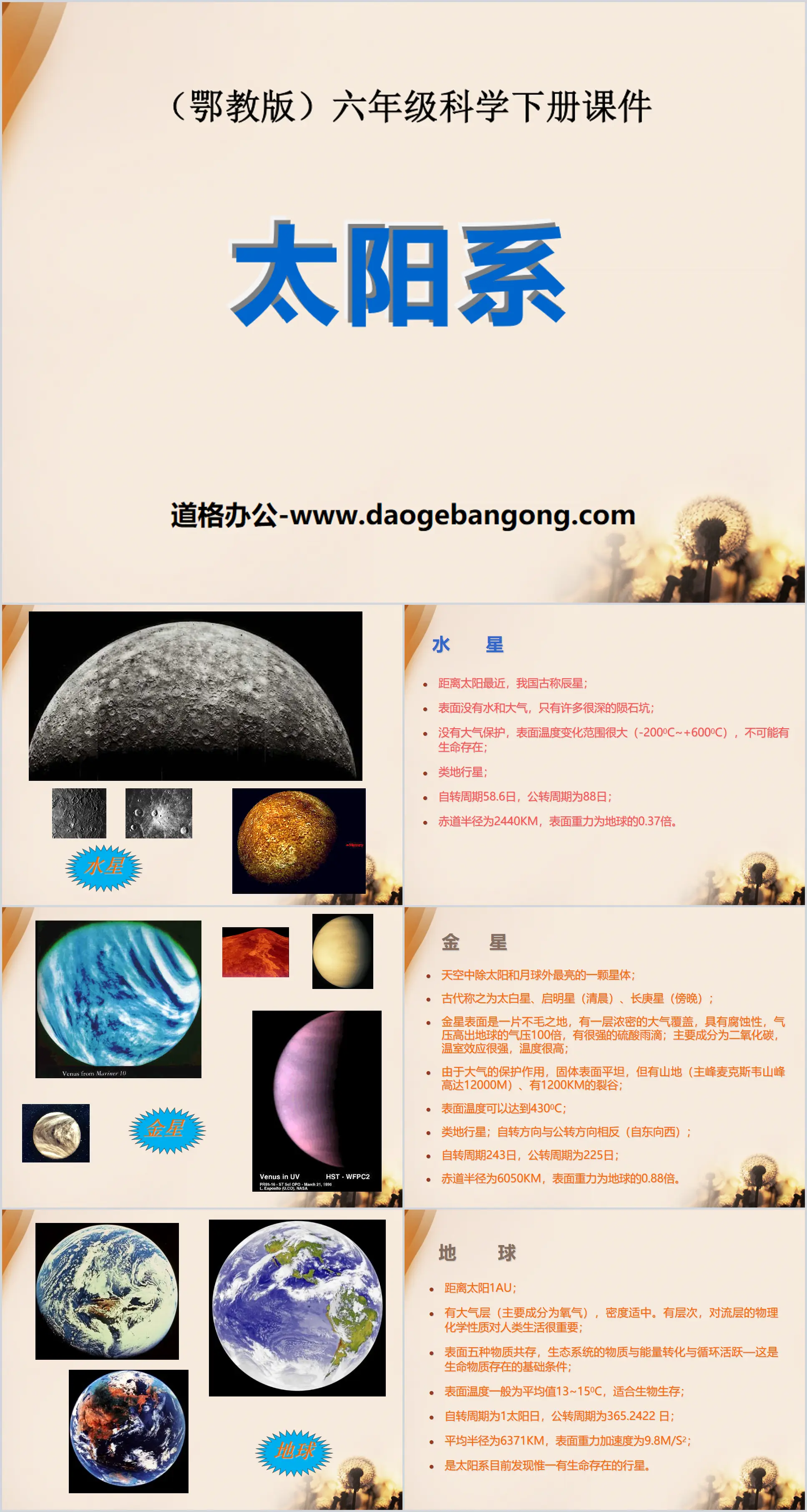 《太阳系》PPT课件
