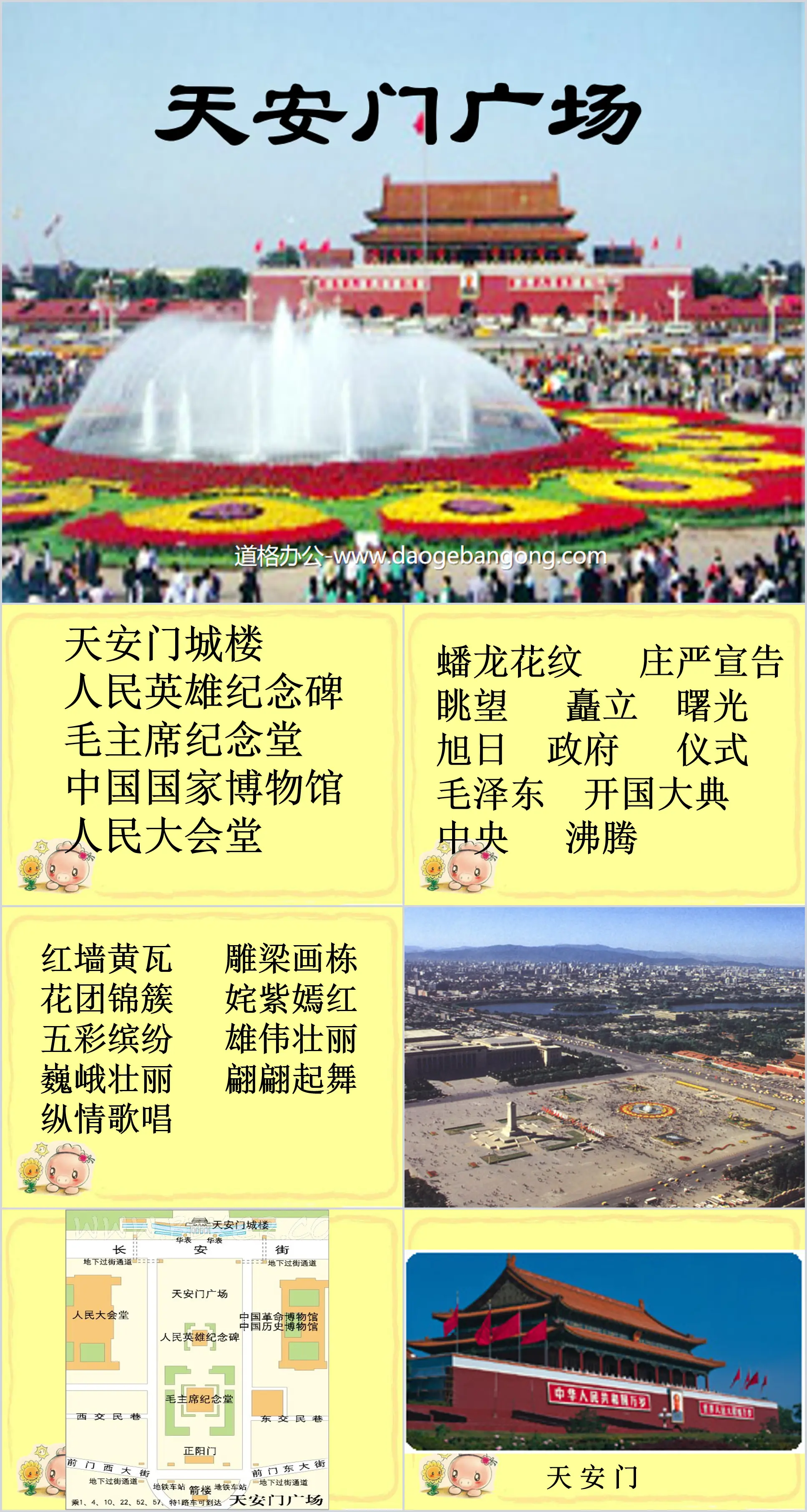 Didacticiel PPT « Place Tiananmen » 2