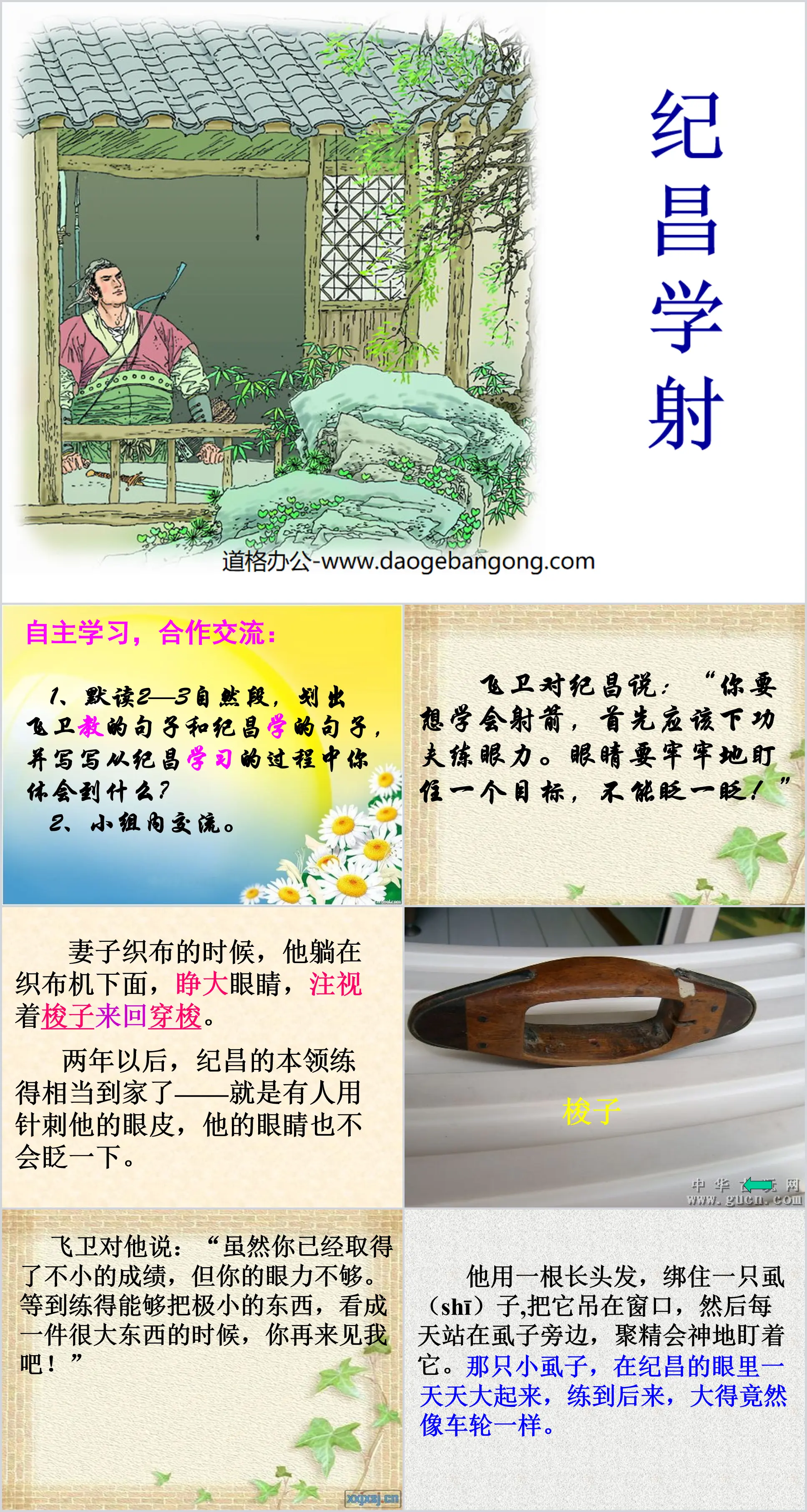 "Jichang Xueshe" PPT courseware 4