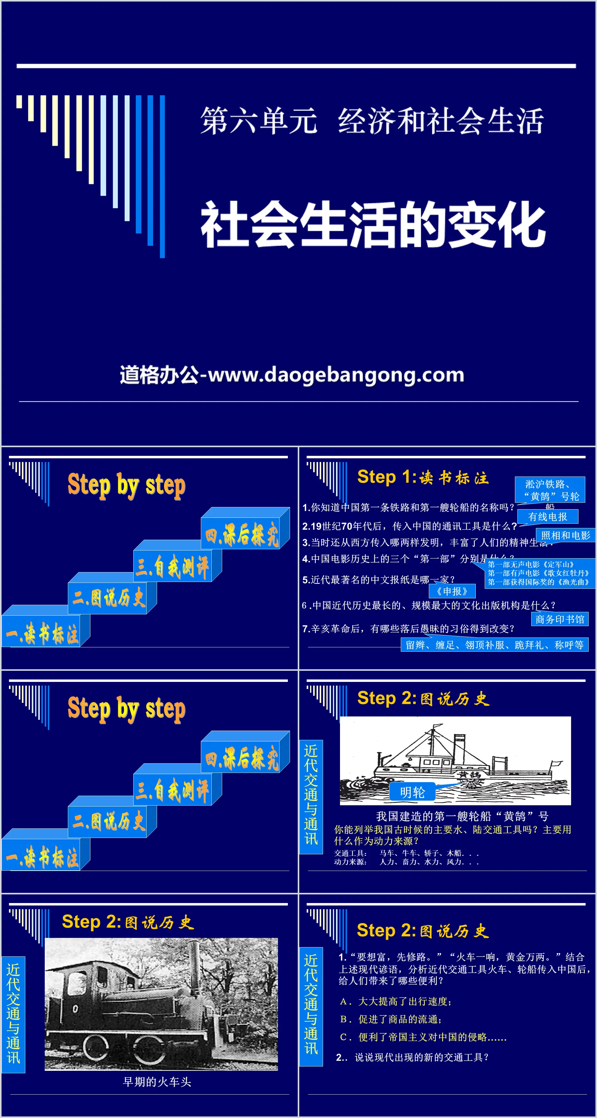 《社会生活的变化》经济和社会生活PPT课件5
