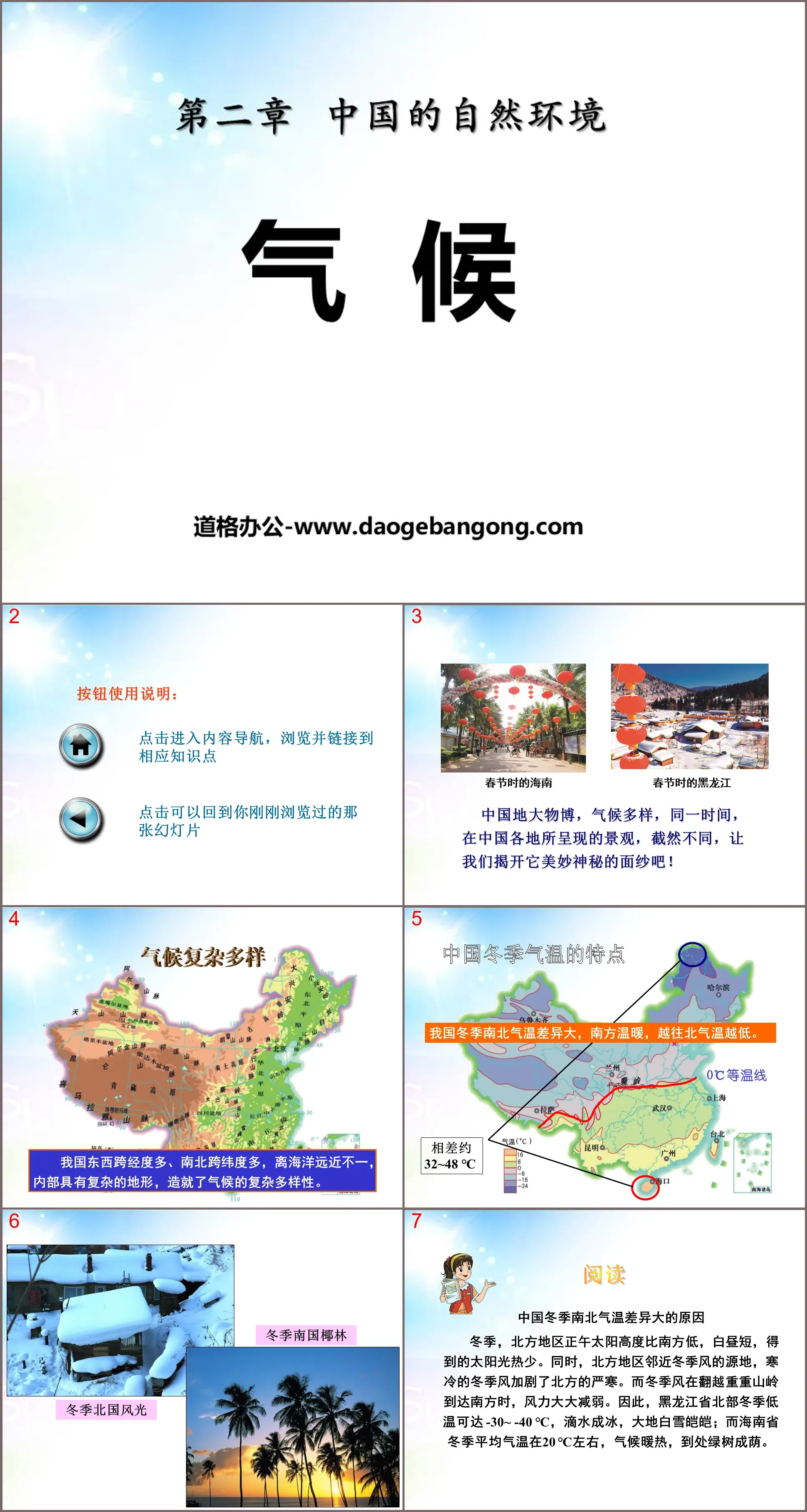 Cours PPT sur le climat et l'environnement naturel de la Chine 2