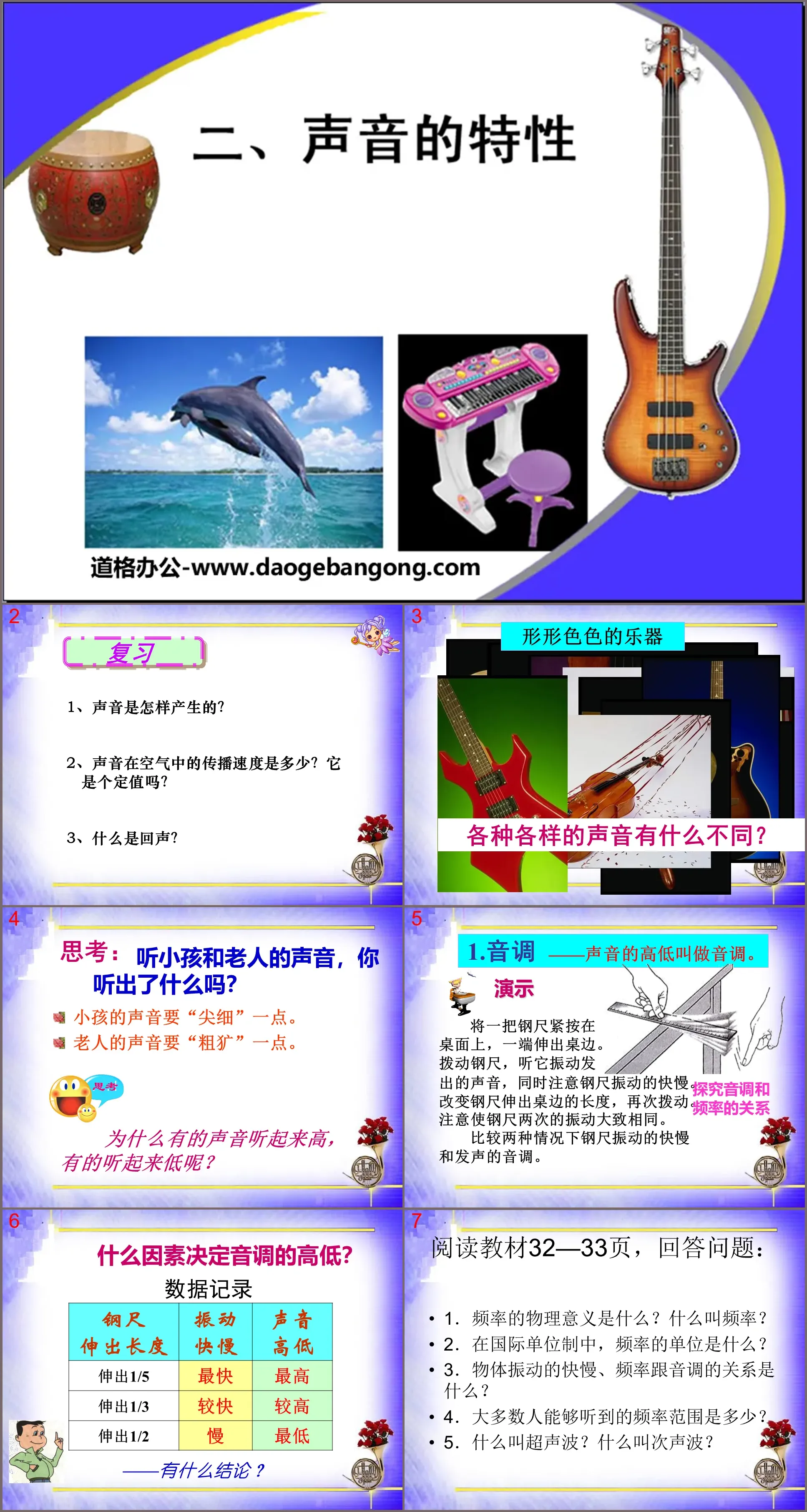 《声音的特性》声现象PPT课件3
