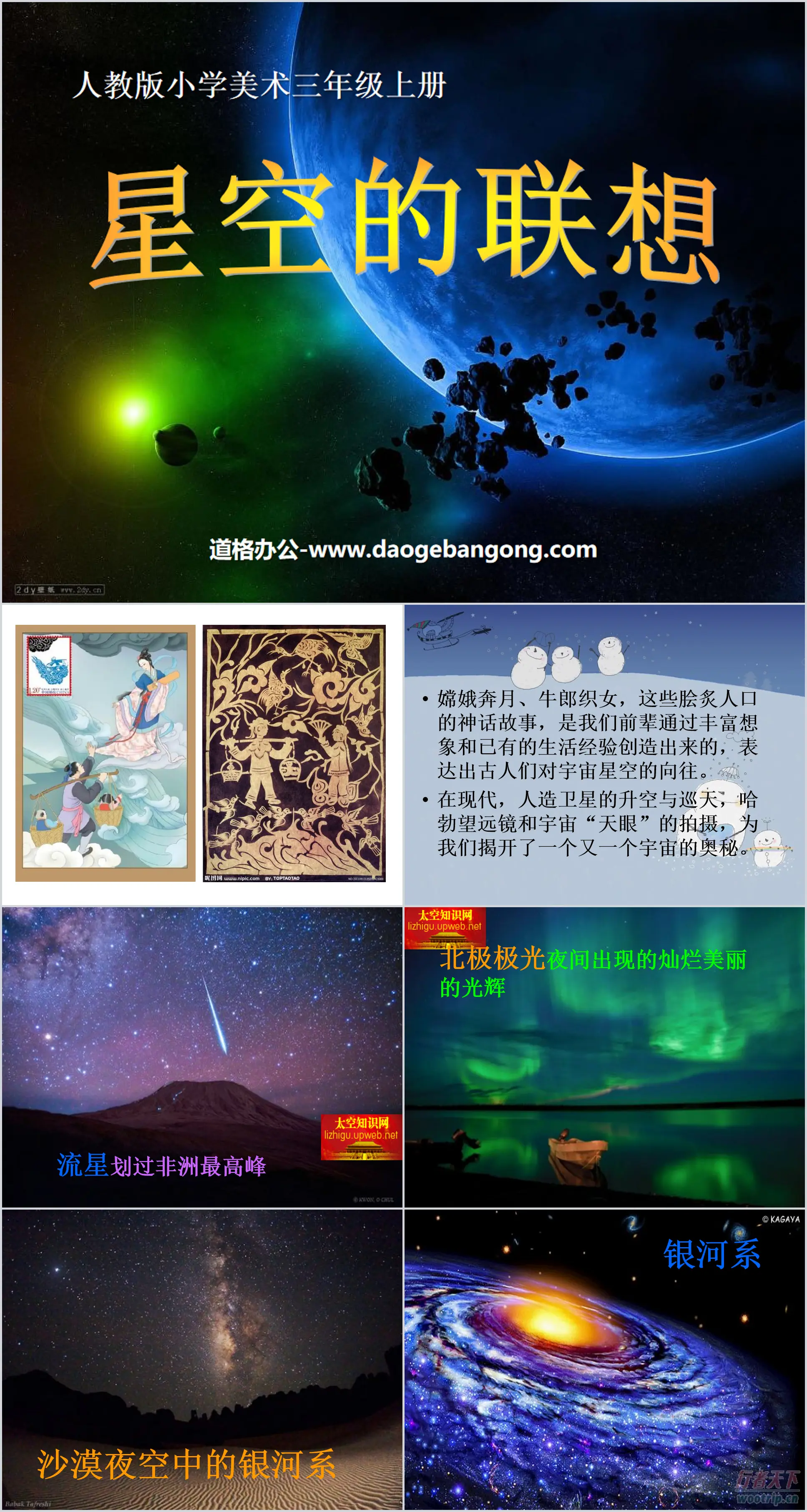 《星空的联想》PPT课件2
