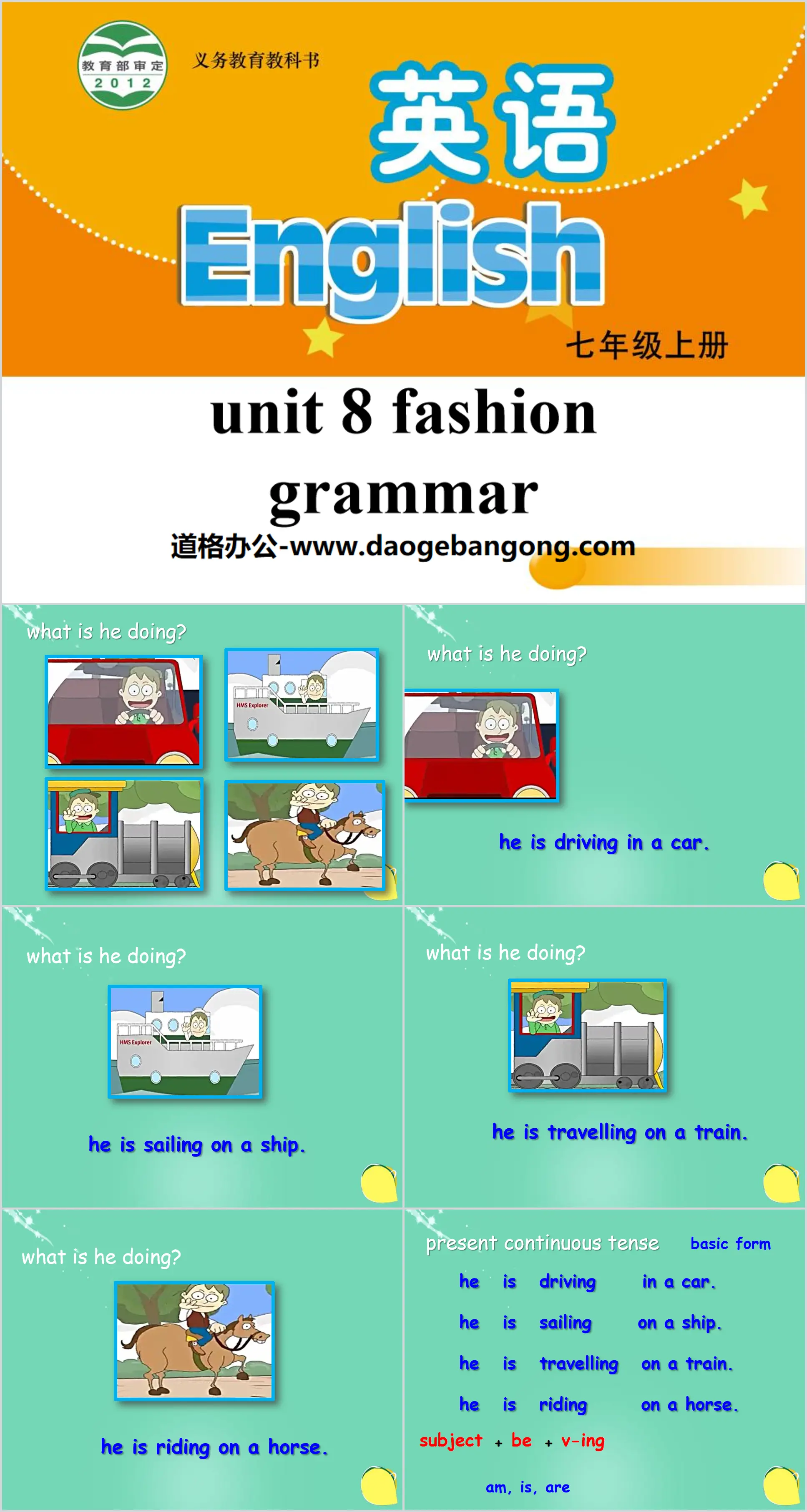 《Fashion》GrammarPPT