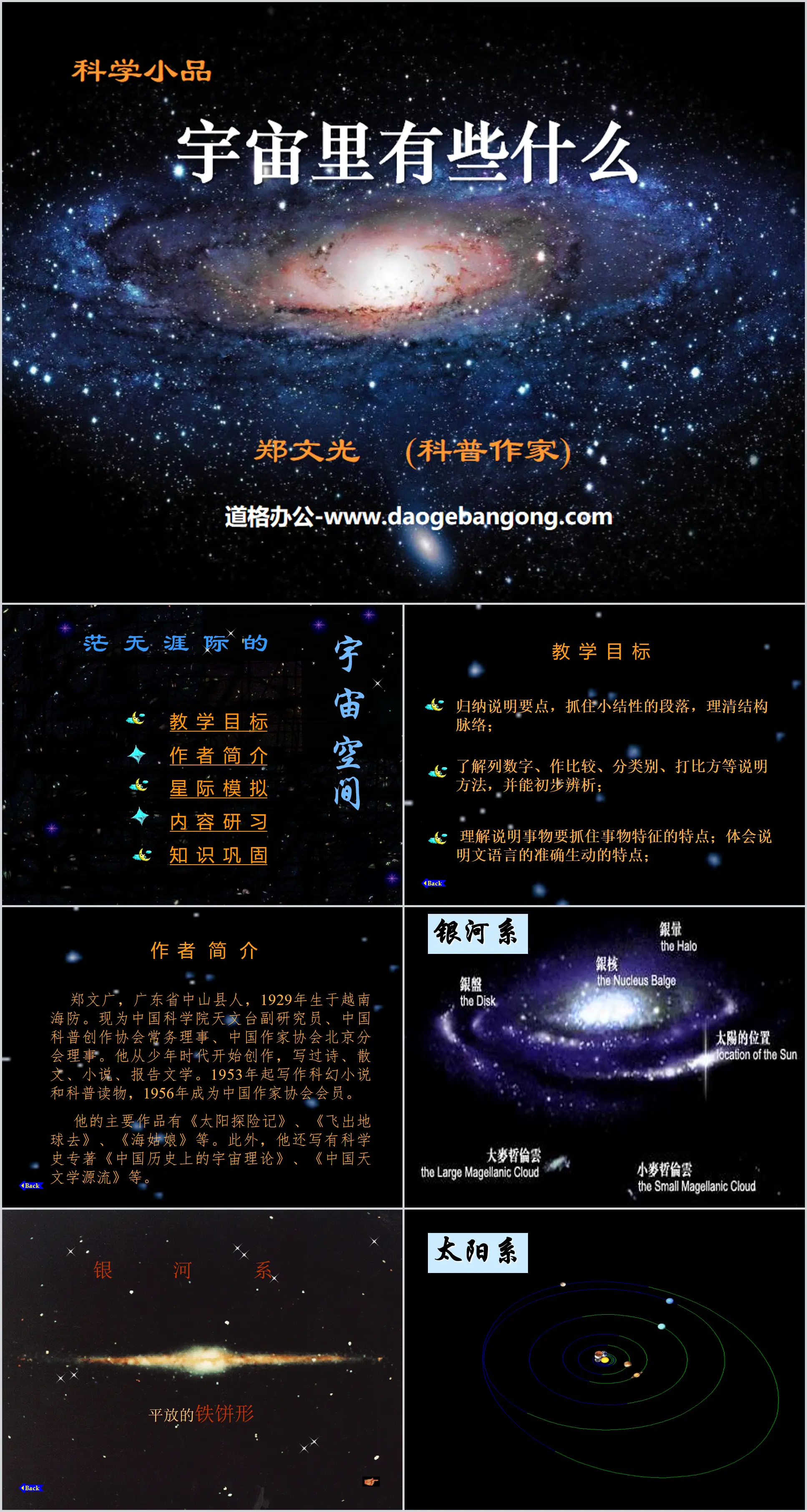 《宇宙里有些什么》PPT课件2
