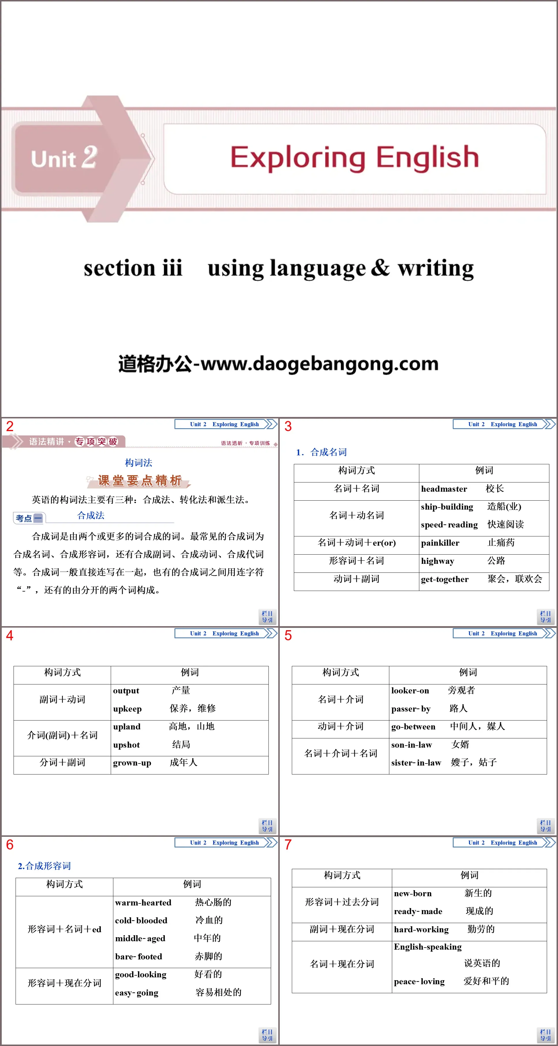 《Exploring English》Section ⅢPPT下载