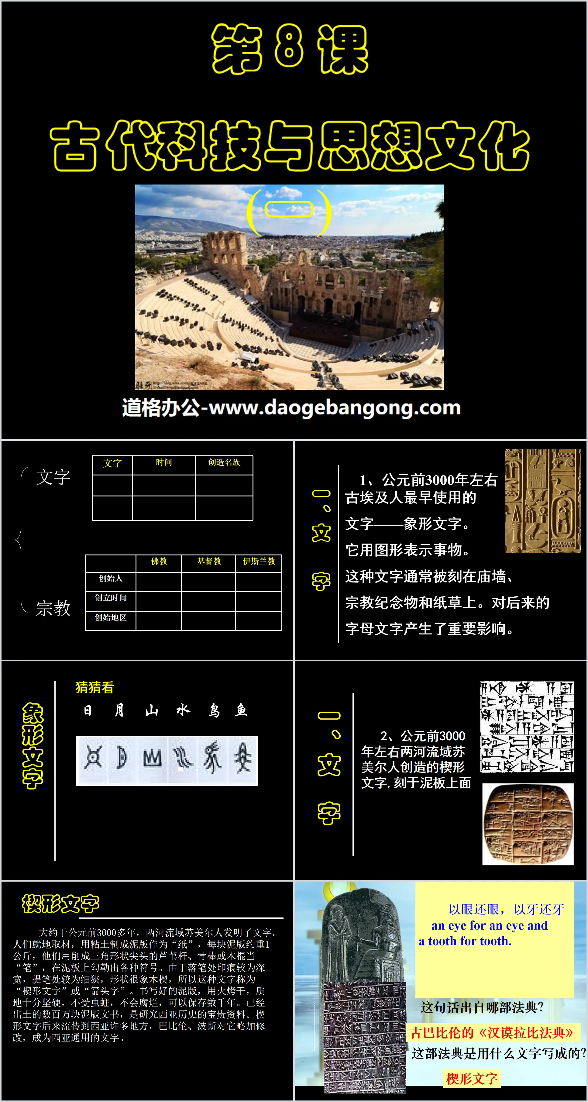 《古代科技与思想文化(一)》古代文明的传播与发展PPT课件2
