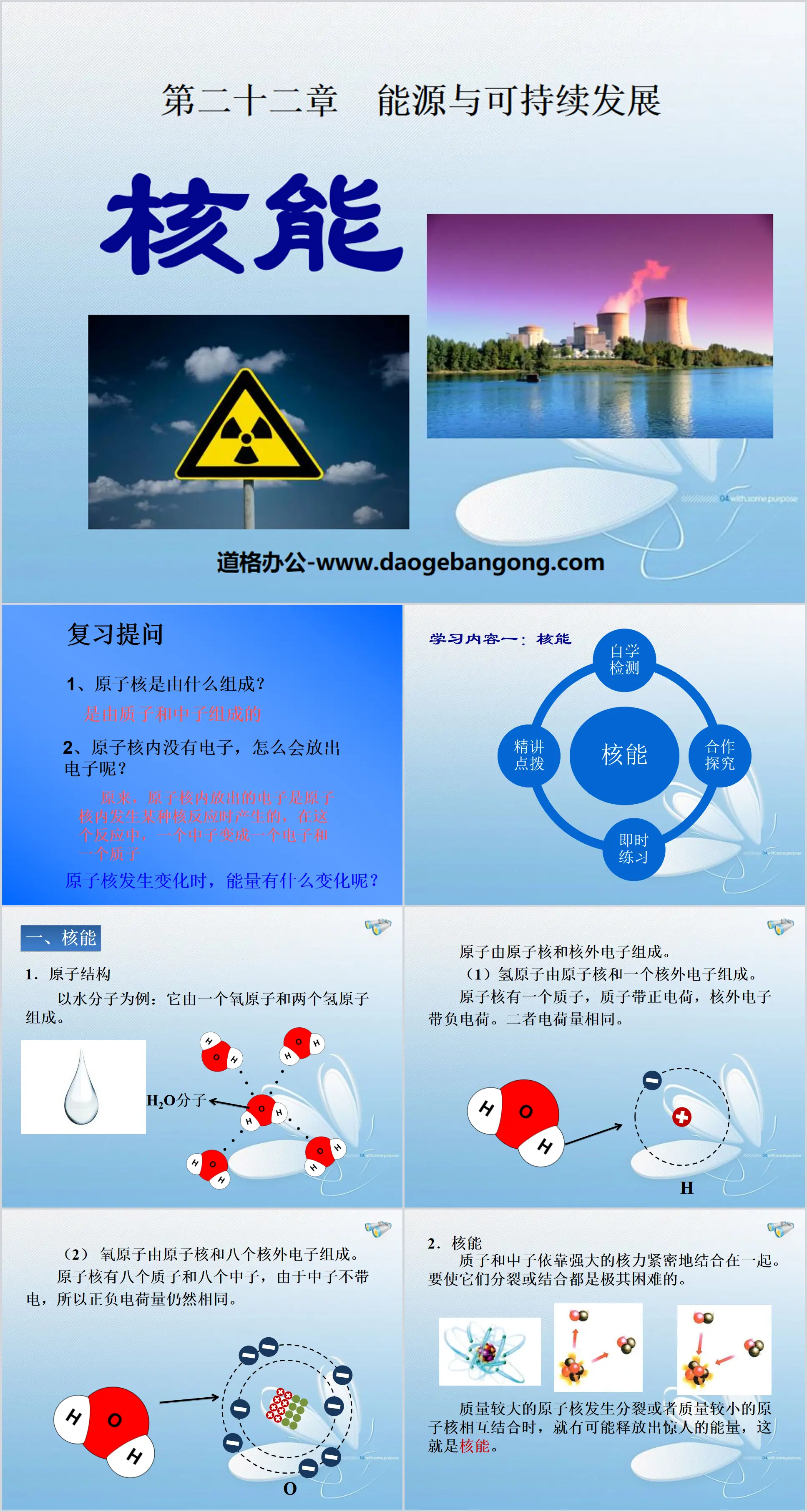 "Nuclear Energy" Energy and Sustainable Development PPT Courseware 4