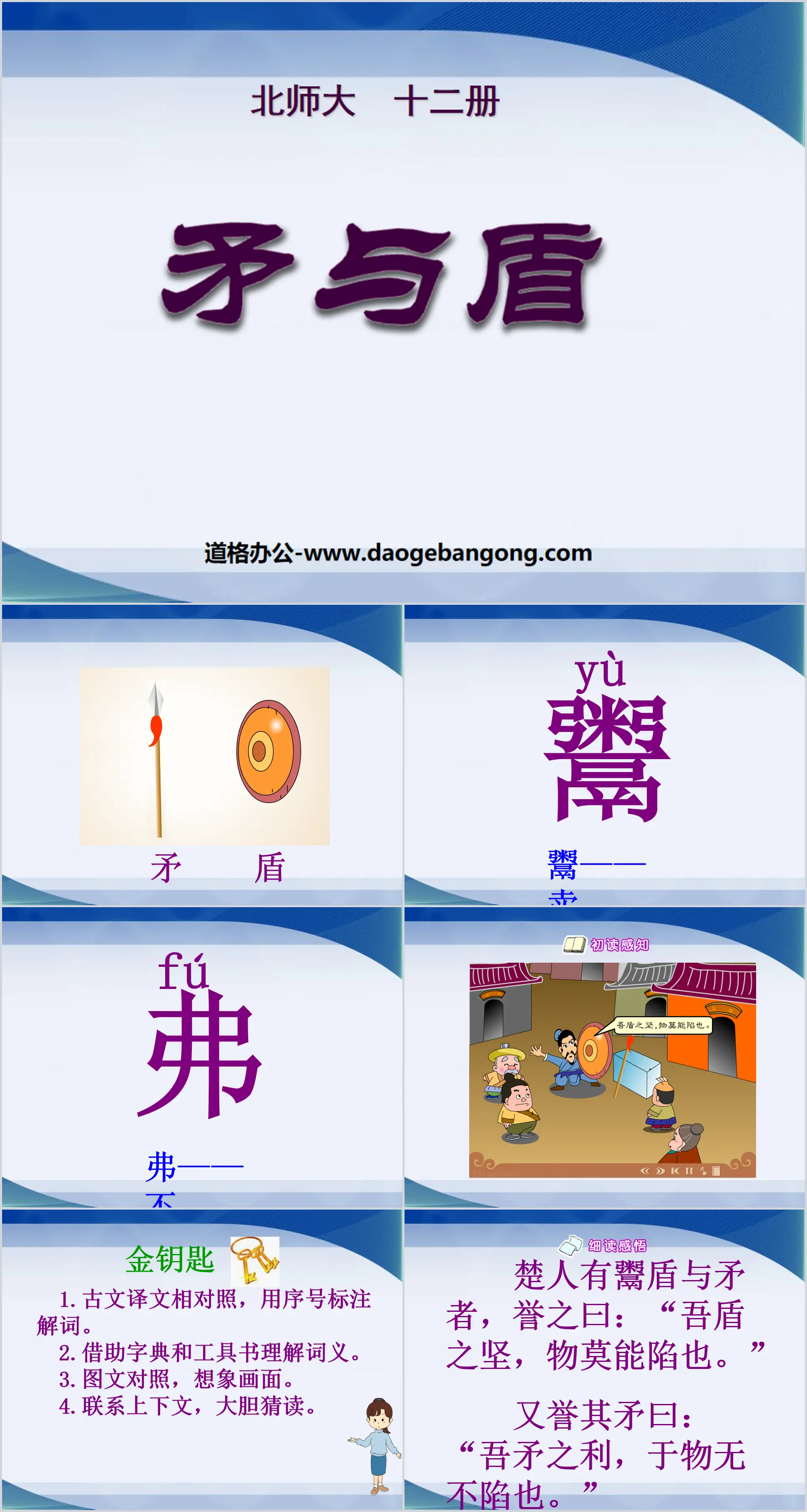 "Spear and Shield" PPT courseware 3