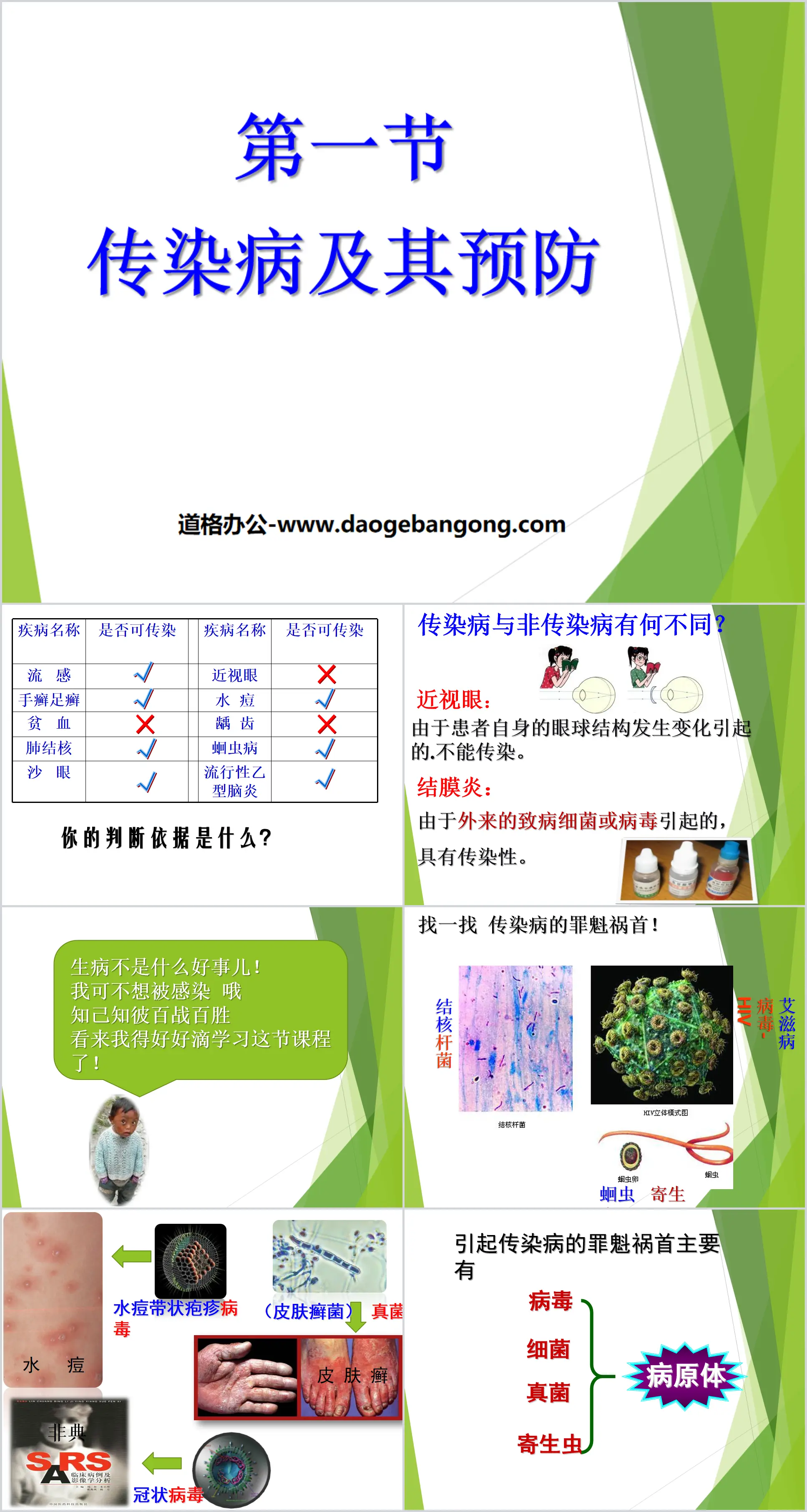 《传染病及其预防》传染病和免疫PPT课件2
