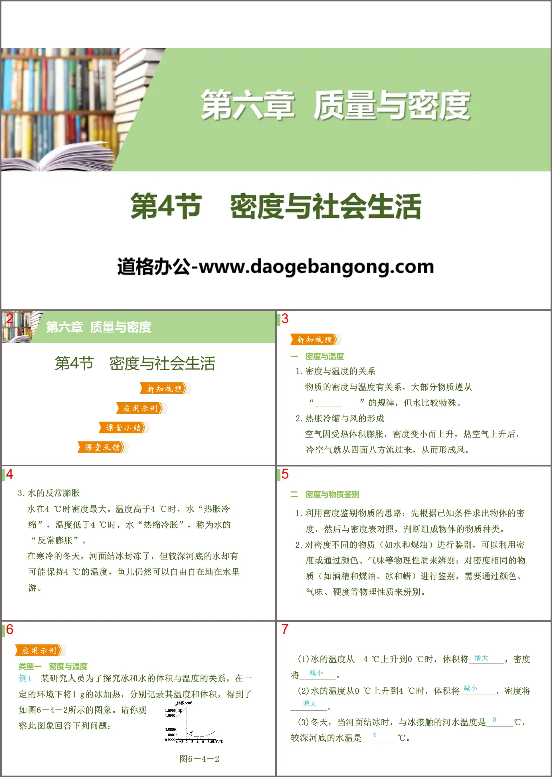 《密度与社会生活》质量与密度PPT教学课件