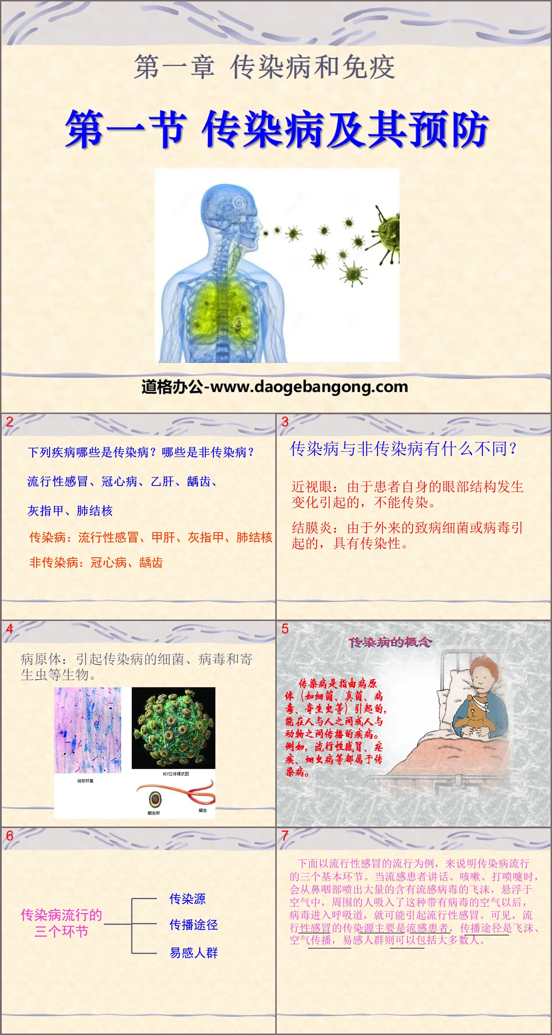 《传染病及其预防》传染病和免疫PPT课件3