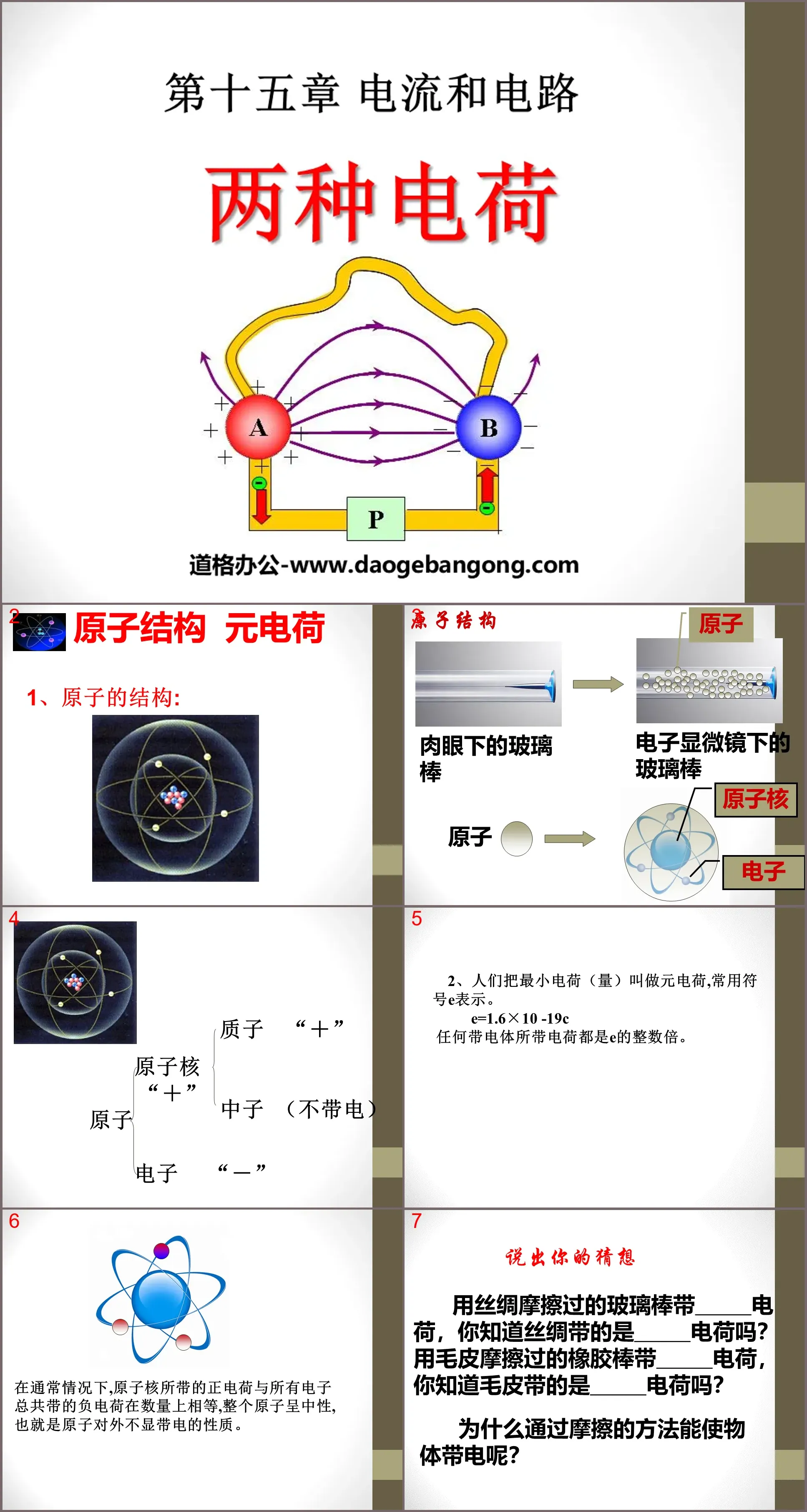 《两种电荷》电流和电路PPT课件5
