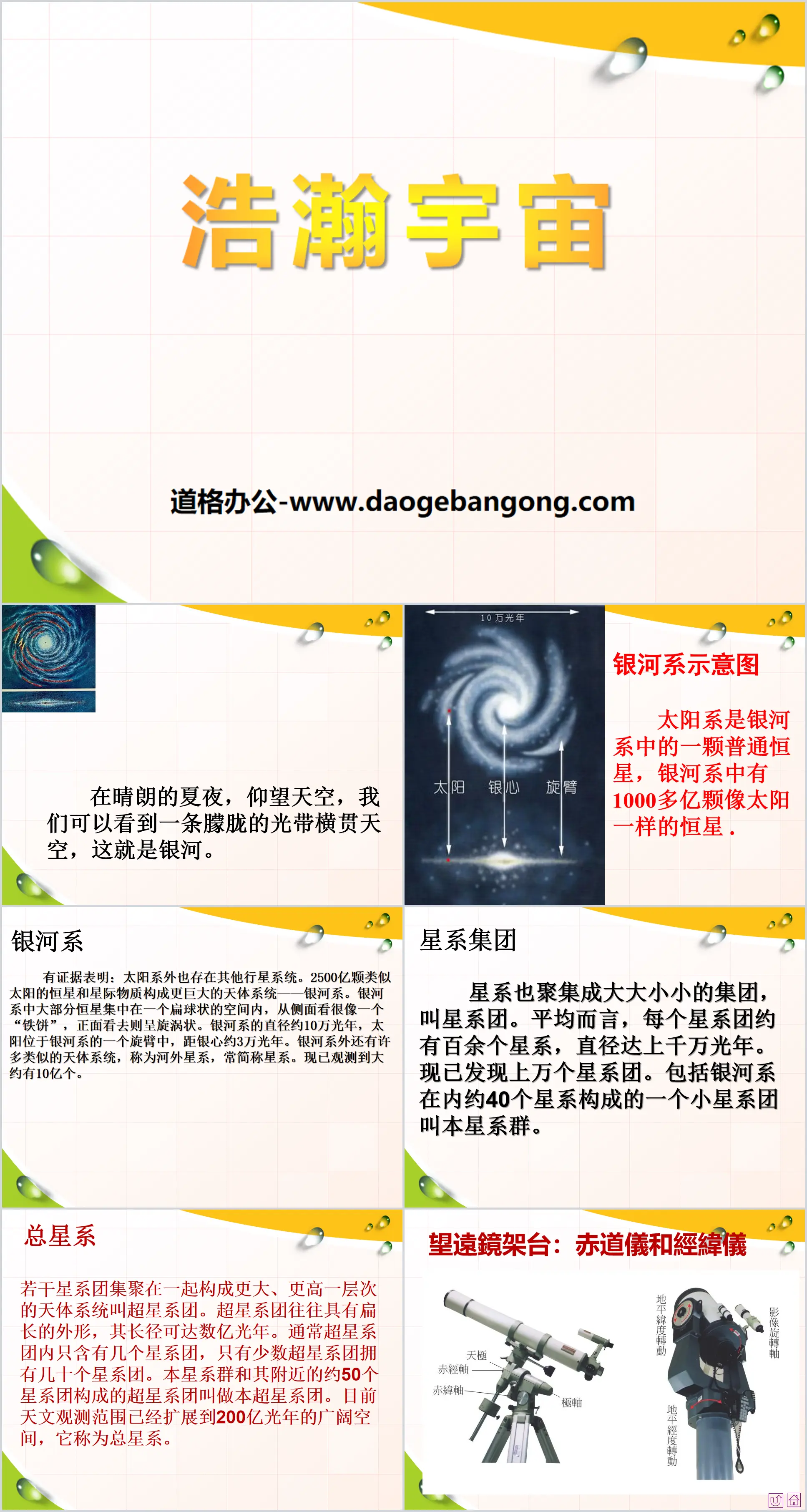 《 浩瀚宇宙 》PPT