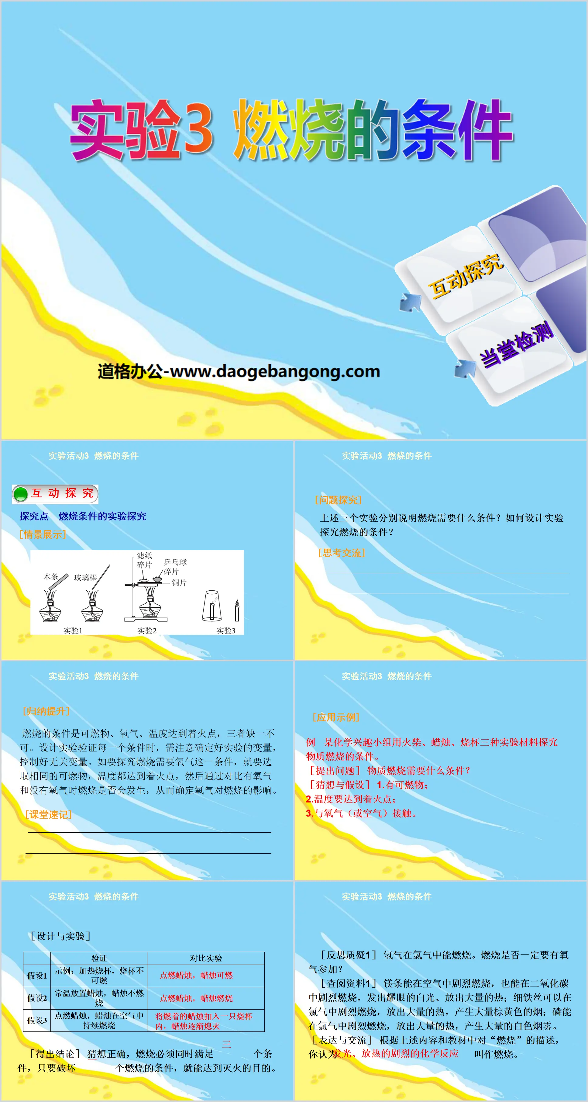 《燃烧的条件》燃料及其利用PPT课件7
