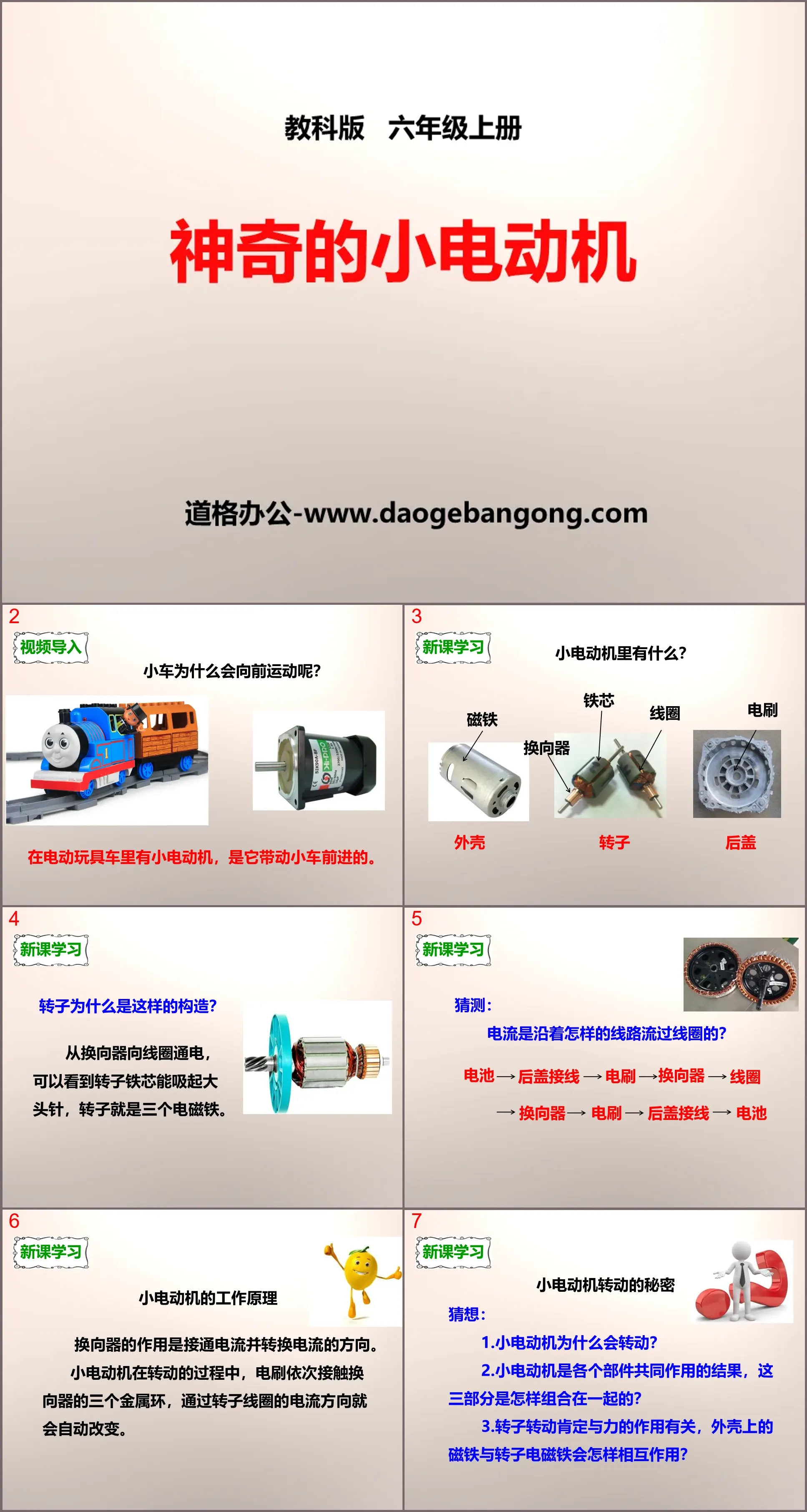 《神奇的小电动机》能量PPT下载