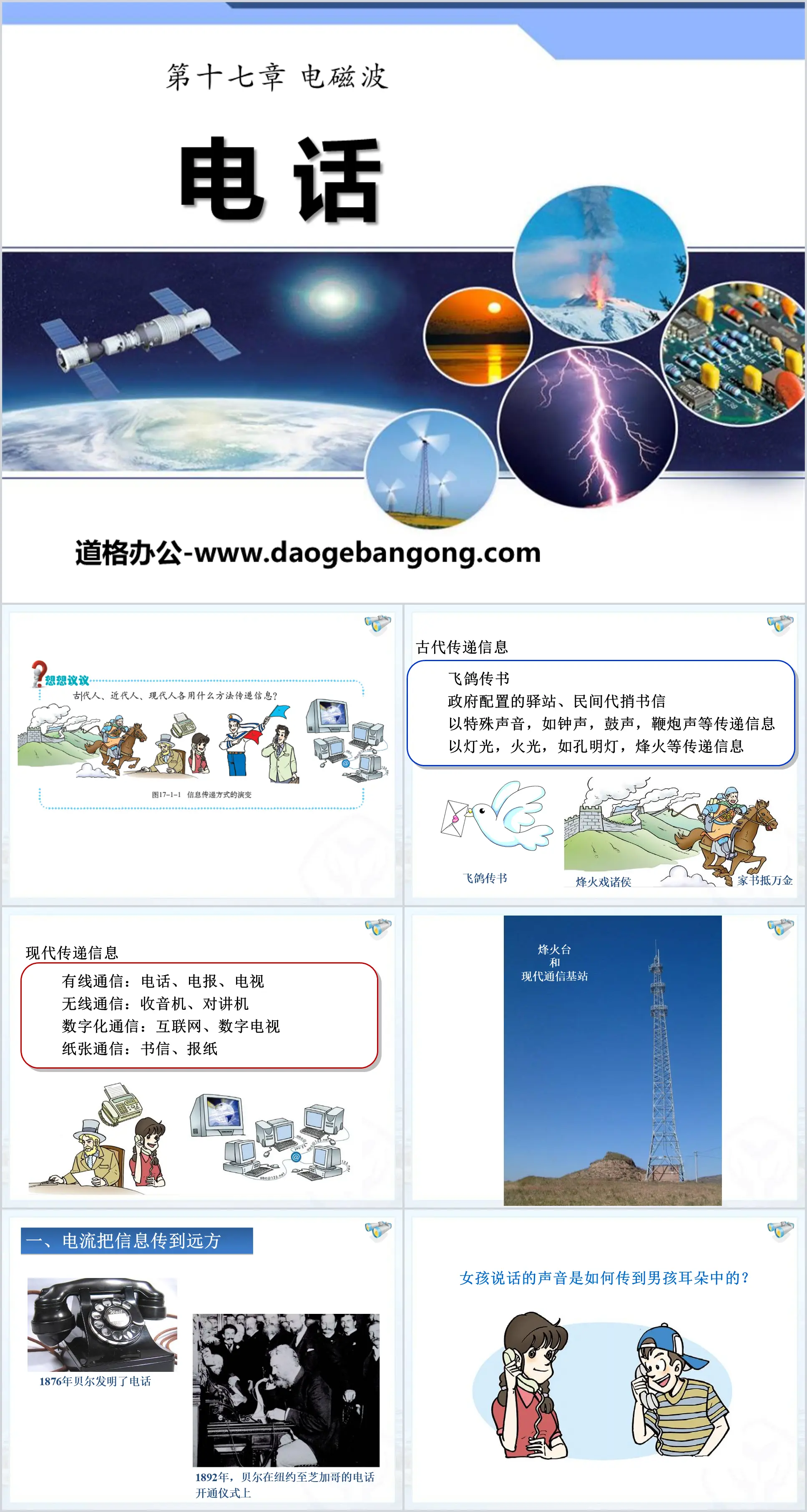 《電話》電磁波PPT課件2