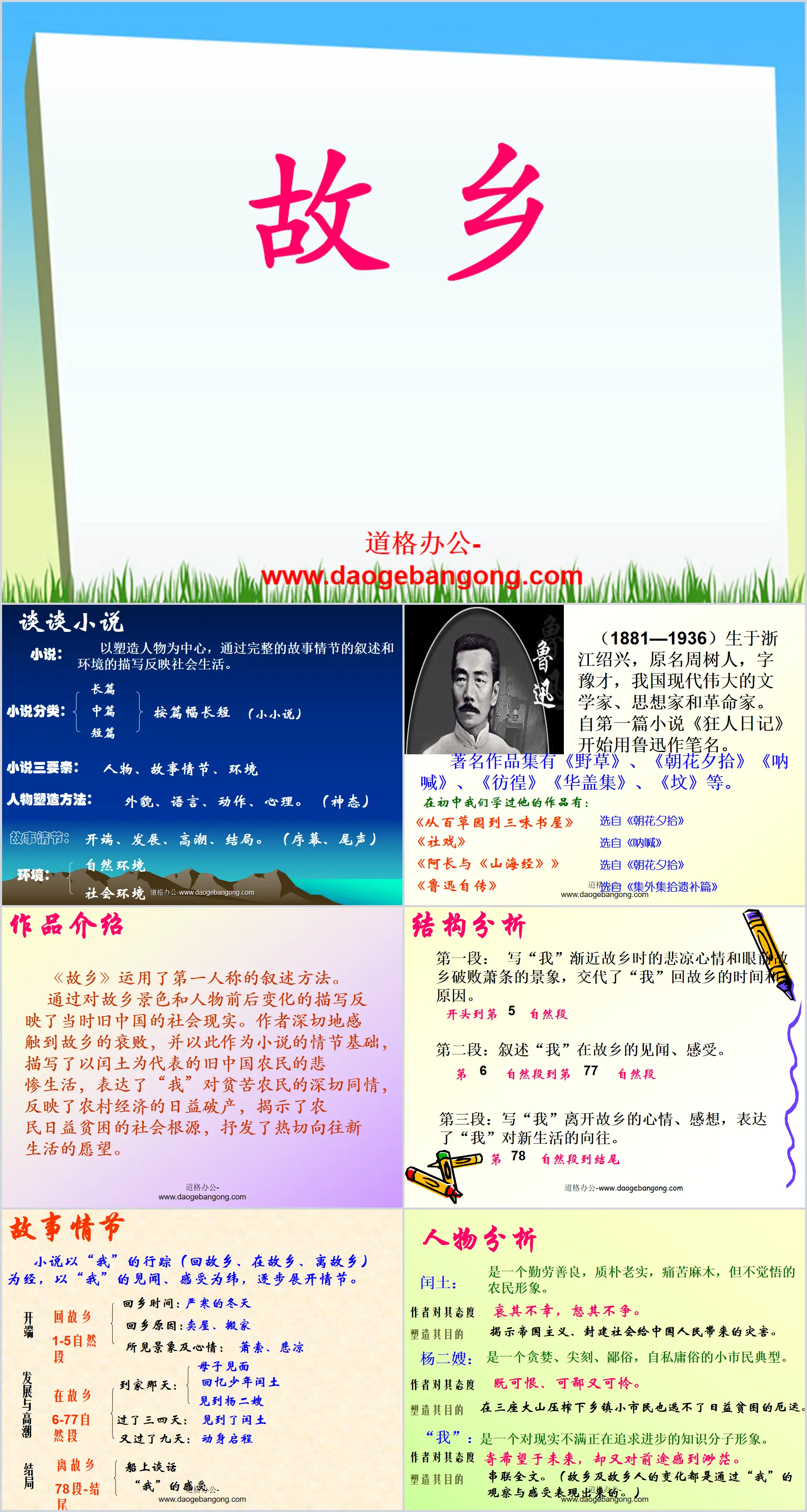 《故鄉》PPT課件2