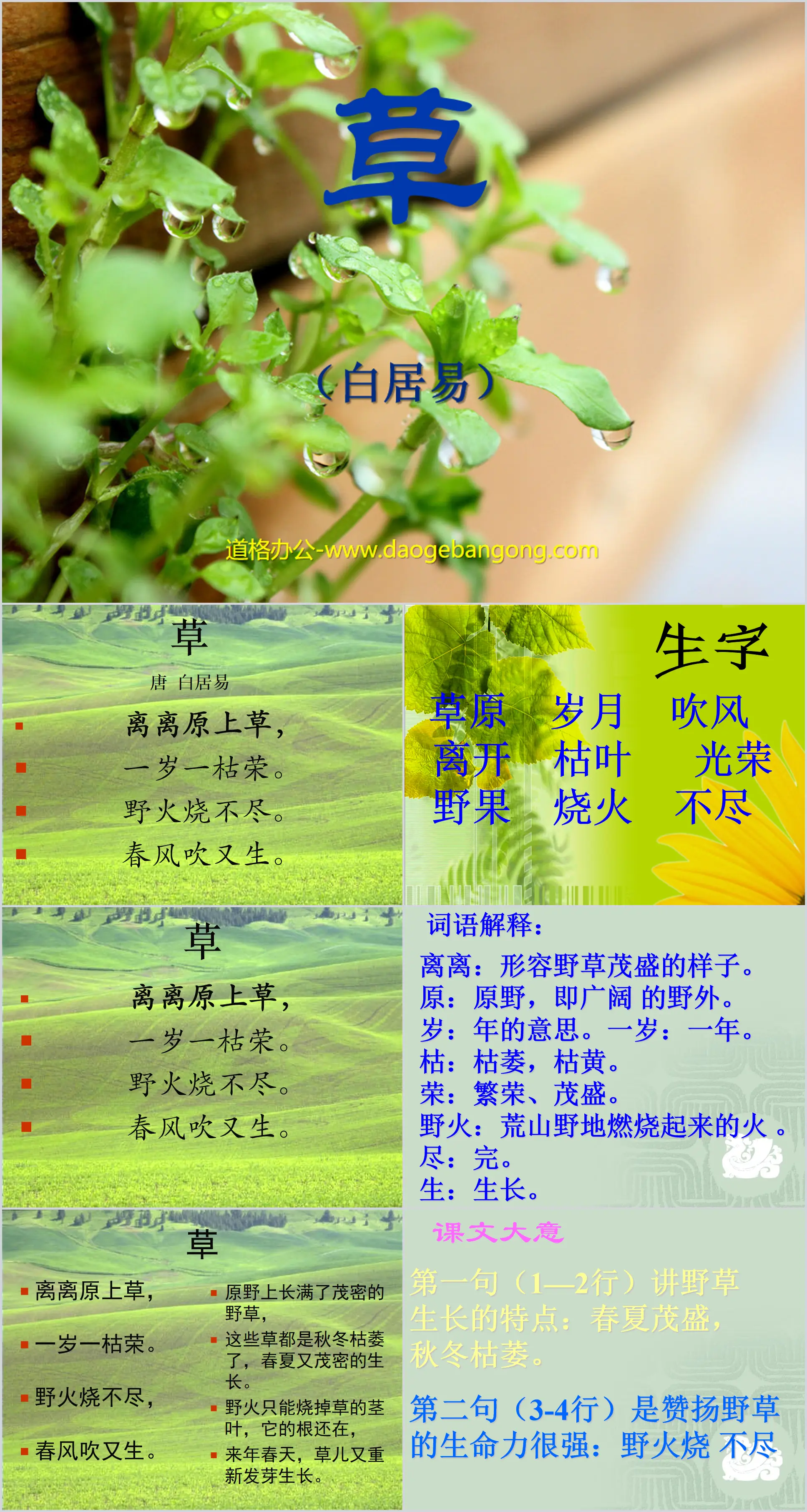 《草》PPT课件2
