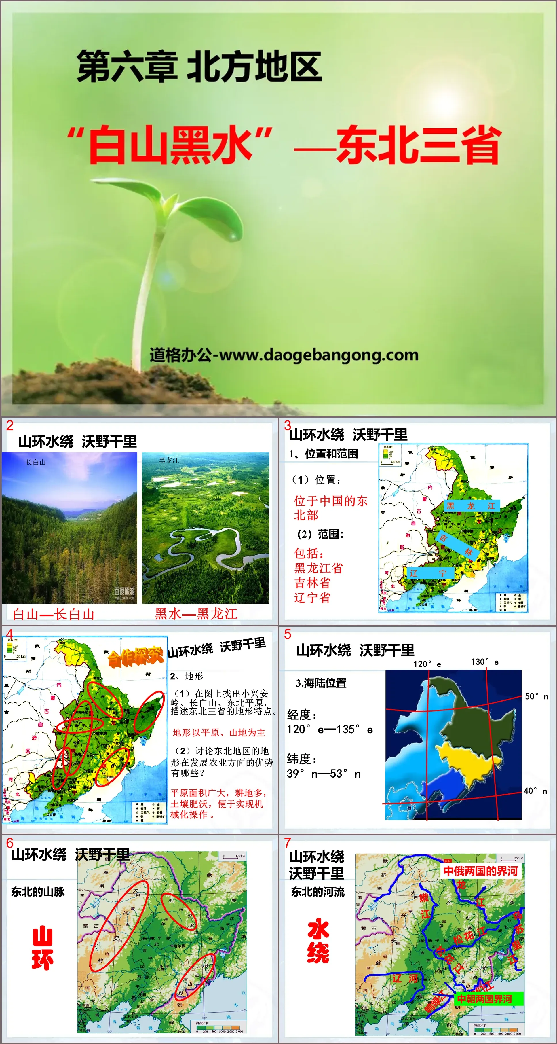 《白山黑水东北三省》北方地区PPT课件3