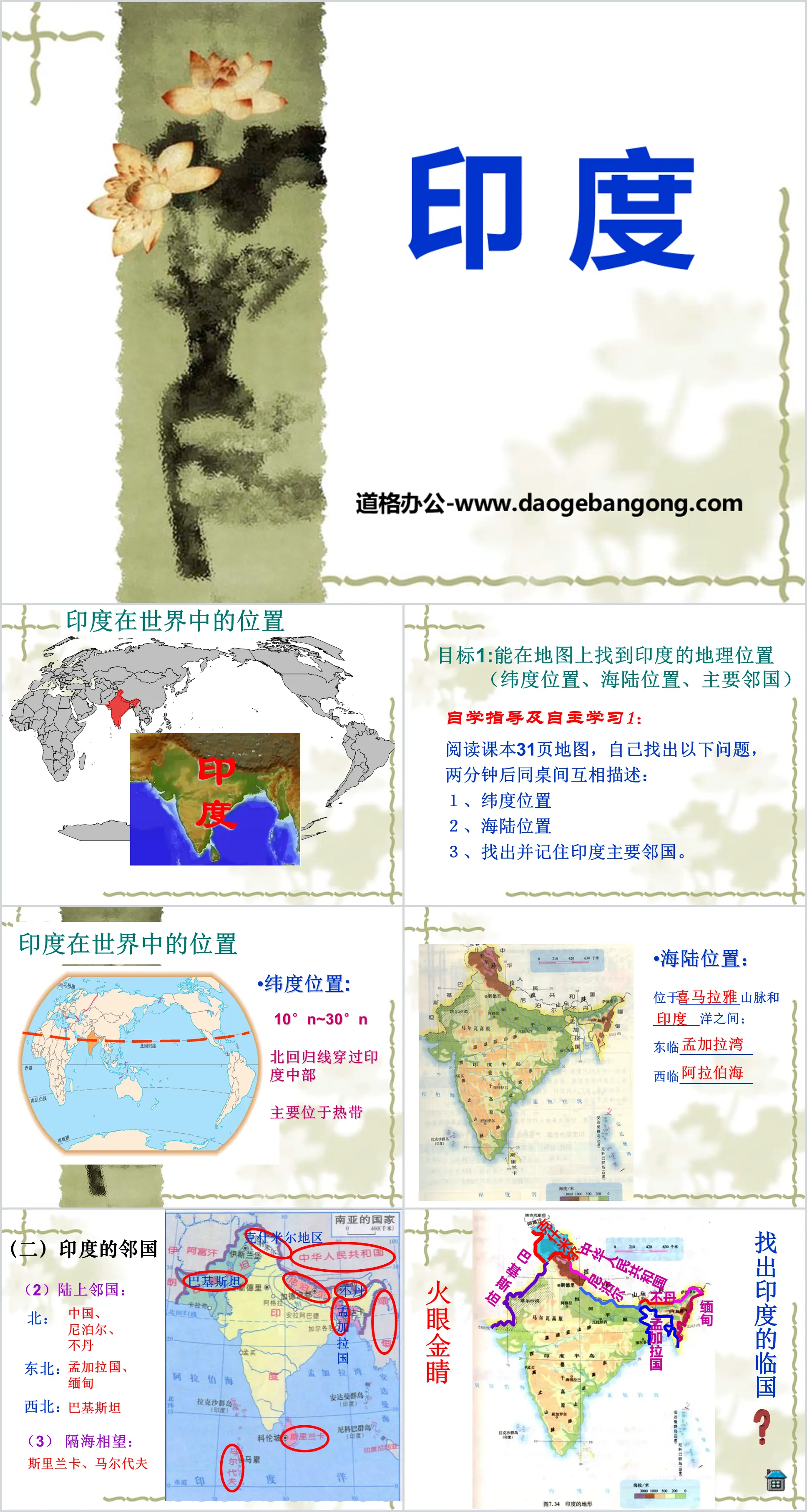 Présentation PowerPoint « Inde »