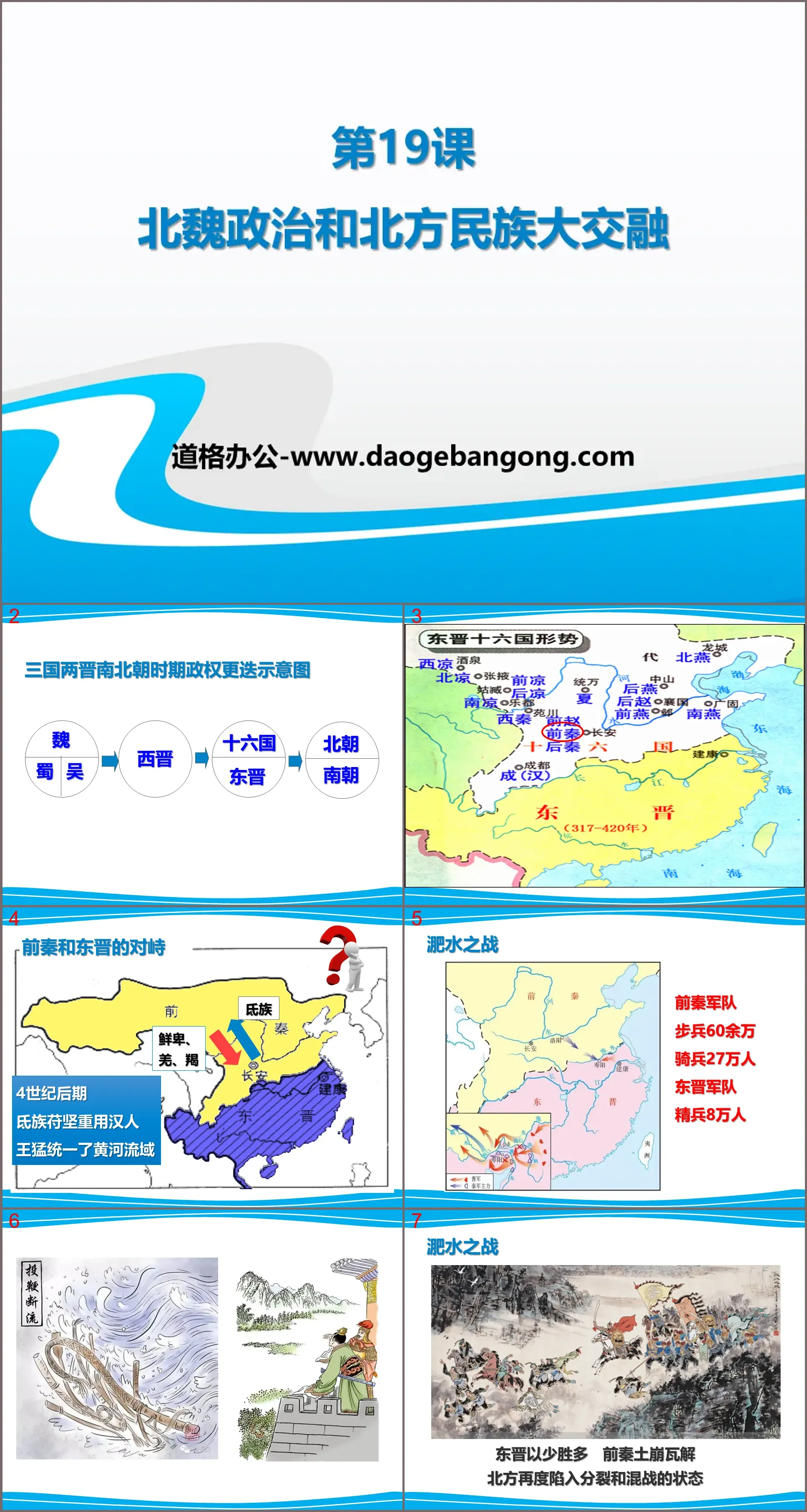 "Northern Wei Dynasty Politics and the Great Integration of Northern Nationalities" PPT courseware