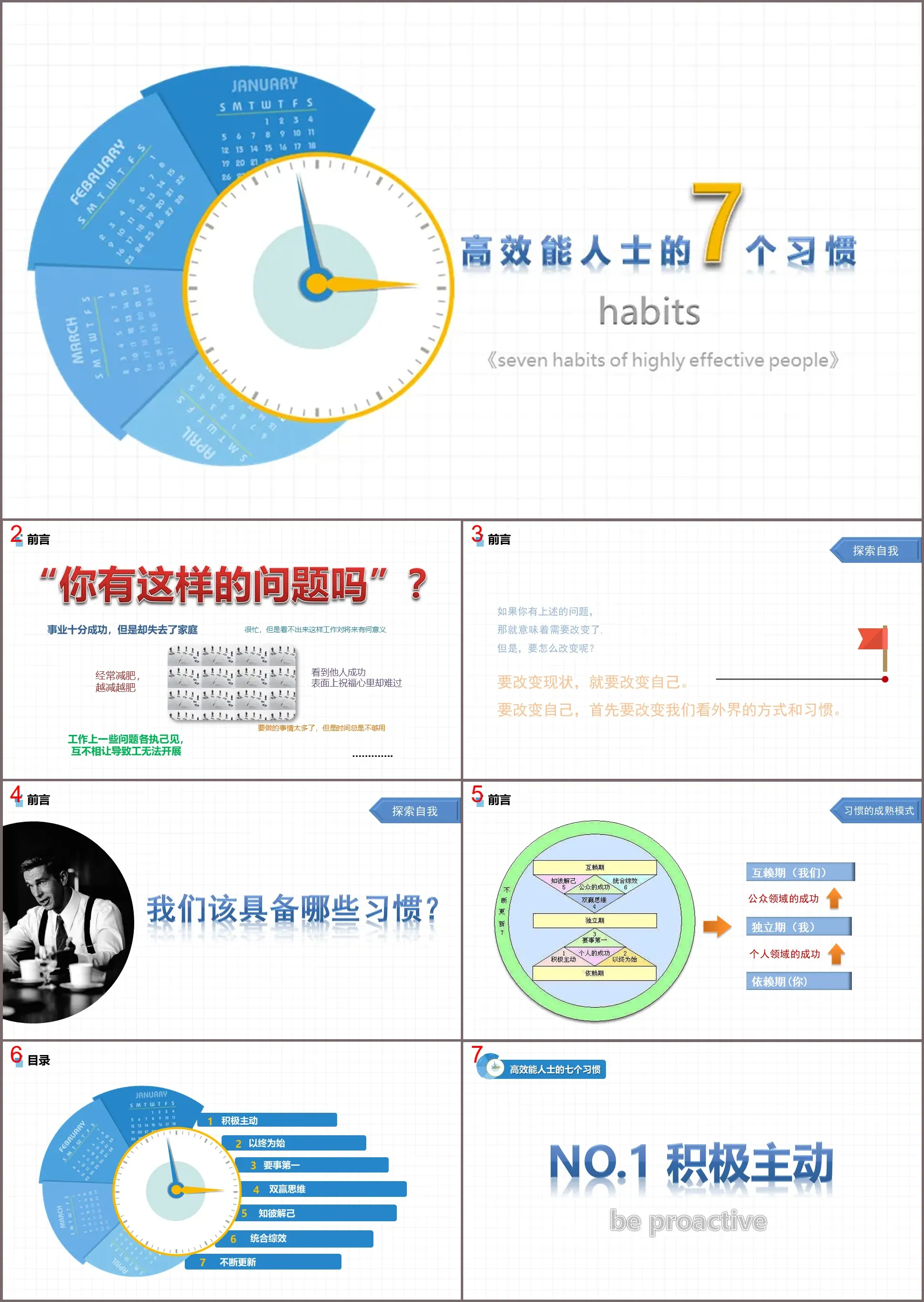 高效能人士的7个习惯PPT